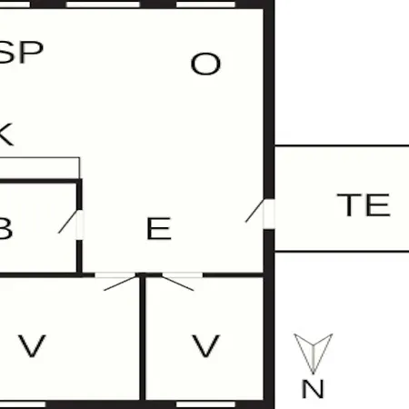 Appartamento 4 Person In Romo *